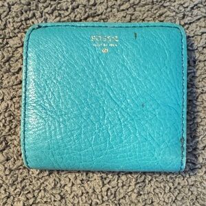 Fossil Aqua Leather Wallet